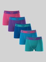 Pack 5 Bóxer Color Niña
