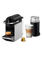 Cafetera de Cápsulas Pixie Silver + Espumador de Leche