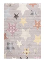 Alfombra Infantil 116x170 cm Stars Crema