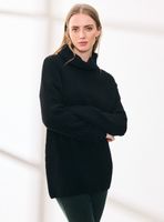 Sweater Diseño de Rombo con Lana