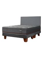 Cama Europea Everest Copper King Base Dividida + Respaldo