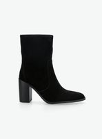 Botín Cuero Gamuza Mujer