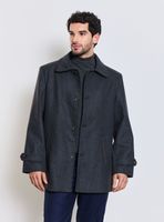 Abrigo en Paño Liso