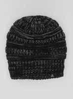 Gorro Punto Grueso Hilo Melange