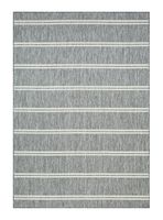 Alfombra Stripes 160x230 cm Gris