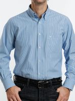 Camisa de Vestir Print Líneas Metropolitan