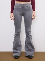 Jeans Flare Legging Pull On Tiro Bajo