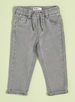 Jeans con Cintura Elasticada y Cordón Ajustable