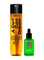 Set Shampoo Ondas y Rizos 300ml AWCD + Aceite 50ml FFS Matrix