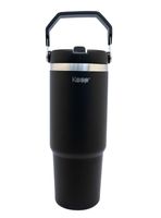 Botella Insulada Acero Inoxidable 850 ml Negro