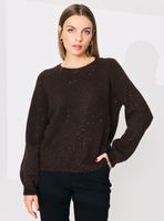 Sweater con Mini Lentejuelas en Hilado
