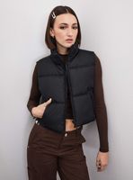 Parka sin Manga Crop