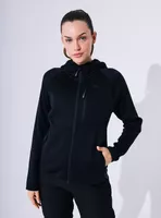 Polar Capucha Look Tejido