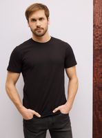 Polera Cuello Redondo Algodón Elastano