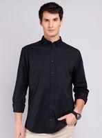 Camisa Casual Manga Larga Lisa