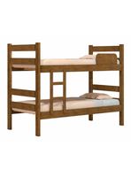 Camarote Litera Desmontable Prisma 1 Plaza Cedro, MDF 160 kg