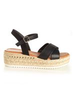 Sandalia Plataforma con Correas Mujer