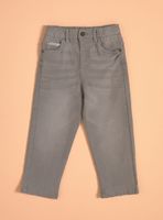 Jeans Rectos con Botón Niño
