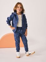 Pantalón Buzo Full Estampado Corazones