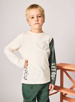 Polera Manga Color Block