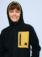 Polerón Polar con Bolsillo Color Block