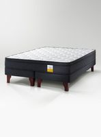 Cama Europea Eurotop 2 Plazas 150x200 cm Drikimp Base Dividida