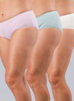 Pack 3 Calzón Maxi Algodón Rib