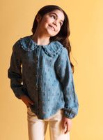 Blusa Bambula Vuelos Estampado