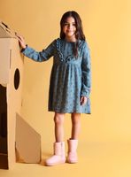 Vestido Bambula Estampada