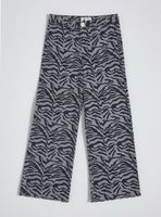 Pantalón Wide Leg Animal Print Cebra