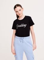 Polera Diseño Lettering Estampado