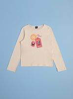 Polera Estampado Etiquetas Minnie