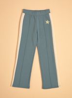 Pantalón con Contraste Lateral Estampado Stitch