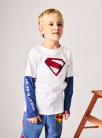 Polera Lentejuelas Superman