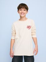 Polera Estampado Escudo Capitán América