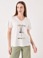 Polera Básica Estampada