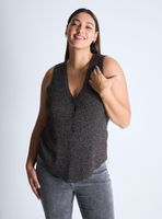 Chaleco sin Mangas Metalizado Curvy