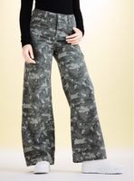 Pantalón Full Print Tiro Medio