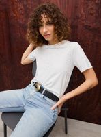 Polera Manga Corta Lavada Mini Tachitas