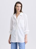 Blusa Camisera con Logo en Espalda