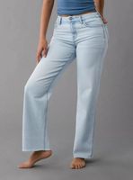 Jeans AE Next Level Kick Bootcut Crop Cintura Alta