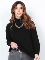 Sweater Manga Larga Cuello Alto Regular Clásico