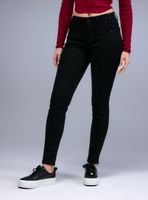 Jeans Push Up Tachas en Pretina y Bolsillos