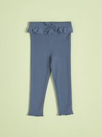 Calza Rib Broderie Niña