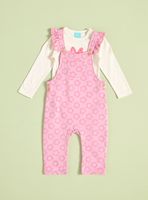 Conjunto de Jardinera y Body Minnie