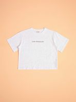 Polera Glitter y Focal Print