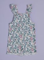 Jardinera Estampada con Vuelos en los Tirantes