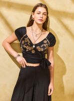 Blusa Bordado en Delantero