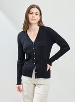 Chaleco Básic Trenzado con Botones