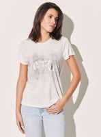 Polera Estampada con Logo en Folia